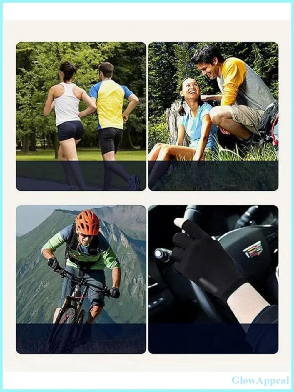 Compression Gloves for Arthritis, Cotton Spandex, Open Fingertip, Pain Relief